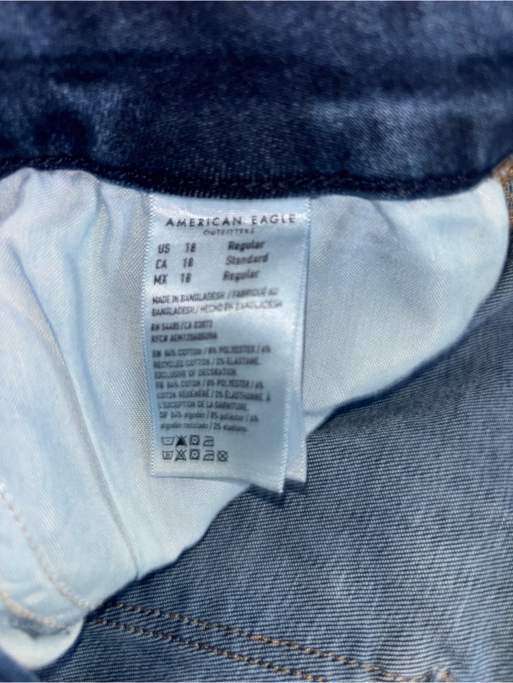 American Eagle Outfitters Indigo Wash Skinny Jeans - Picture 7 of 7